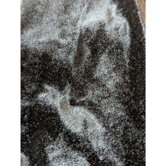 Athleta Elation Black Velvet Tights Soft Stretchy Yoga Leggings Whimsigoth Sz S - Picture 9 of 11